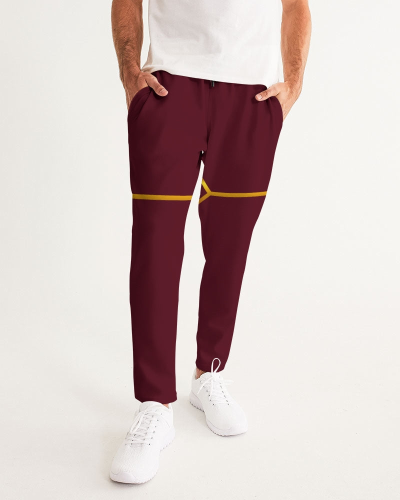MxC Burgundy Men's Joggers
