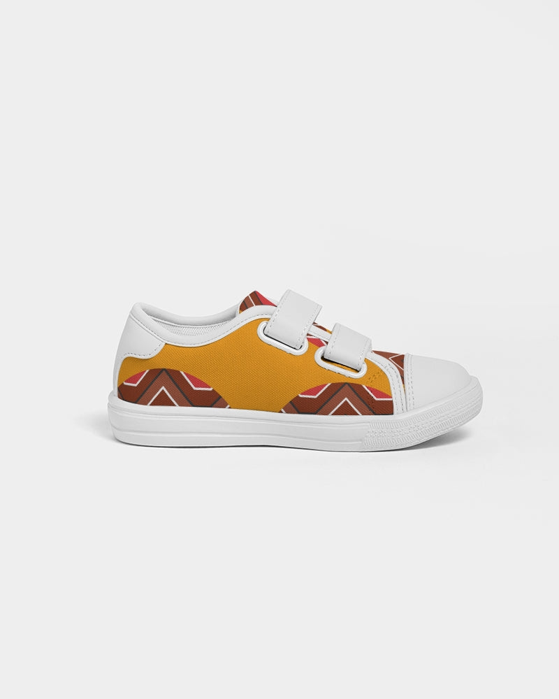 Malawian Urban Traditional Culture Kids Velcro Sneaker