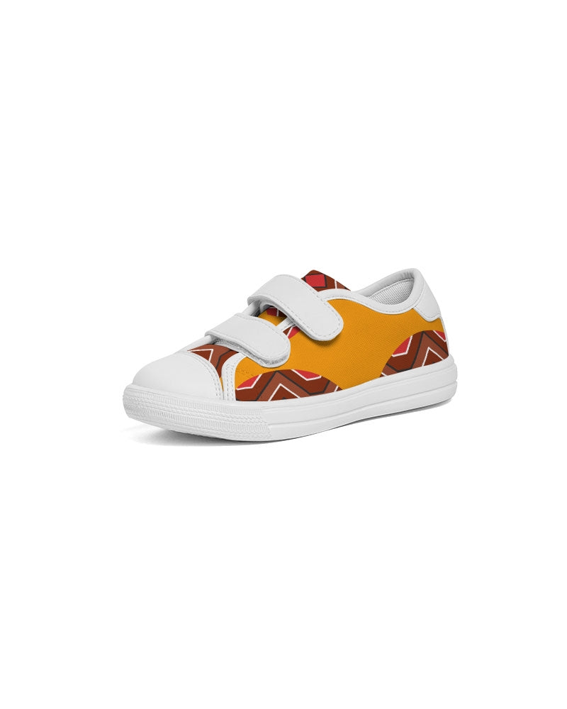 Malawian Urban Traditional Culture Kids Velcro Sneaker