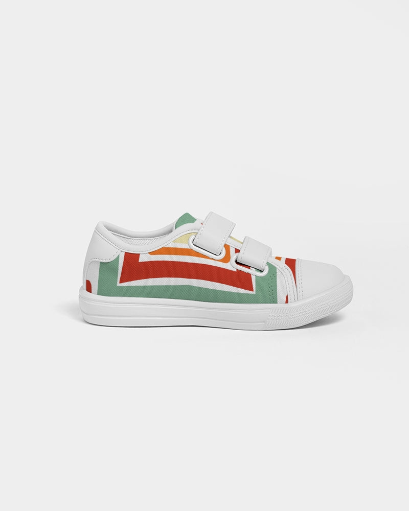 Malawian Urban Traditional Culture Kids Velcro Sneaker