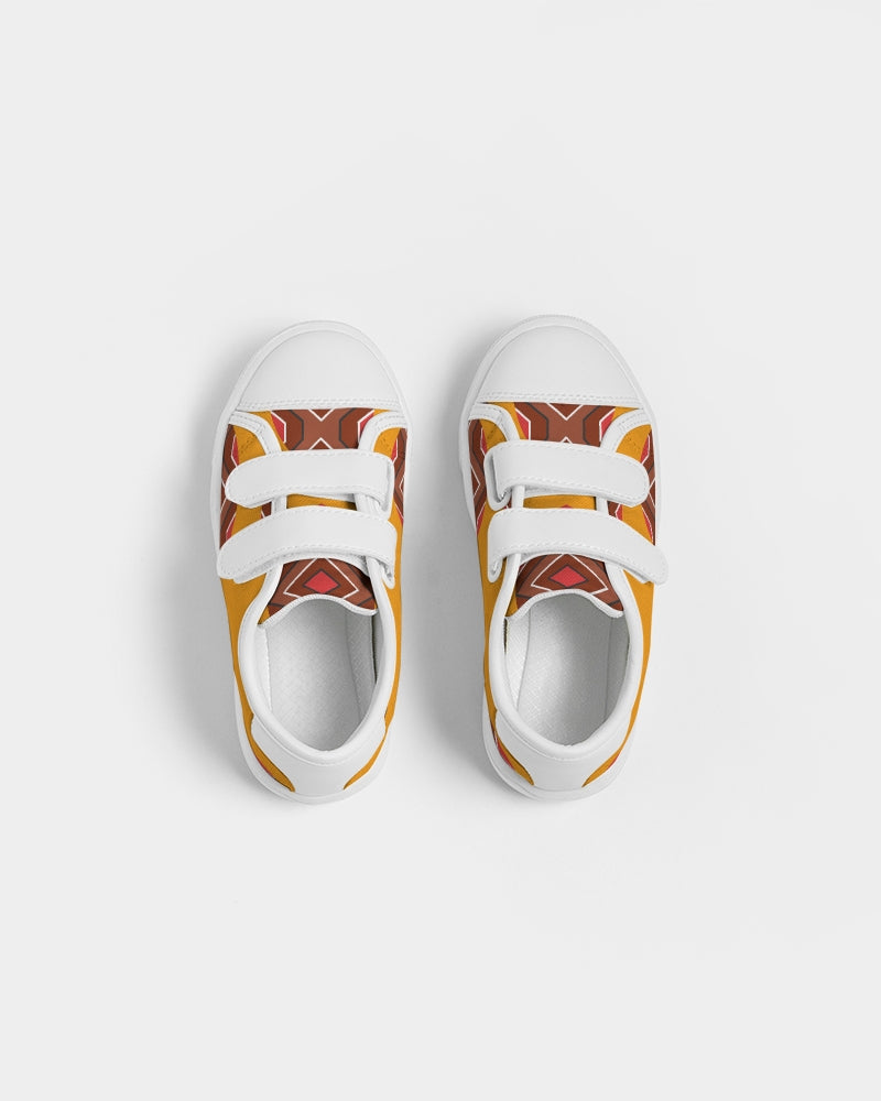Malawian Urban Traditional Culture Kids Velcro Sneaker