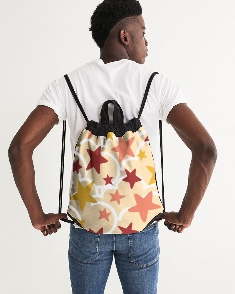 MxC Cloudy Stars Canvas Drawstring Bag