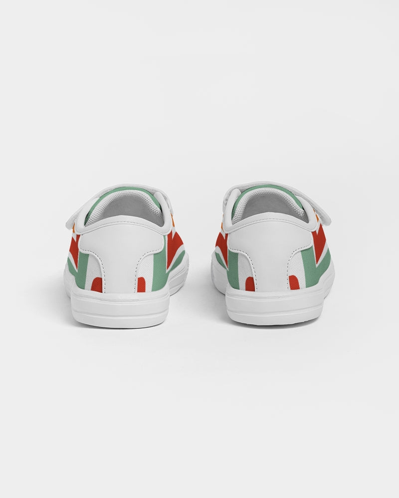 Malawian Urban Traditional Culture Kids Velcro Sneaker