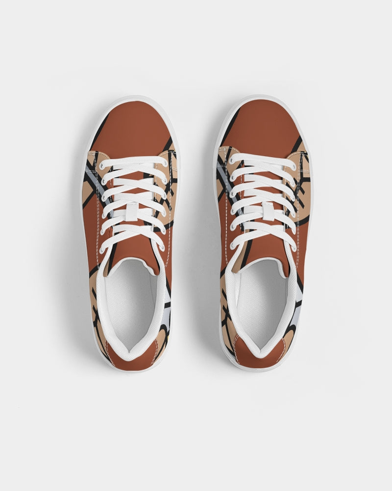 Malawian Urban Traditional Fashion Women's Faux-Leather Sneaker