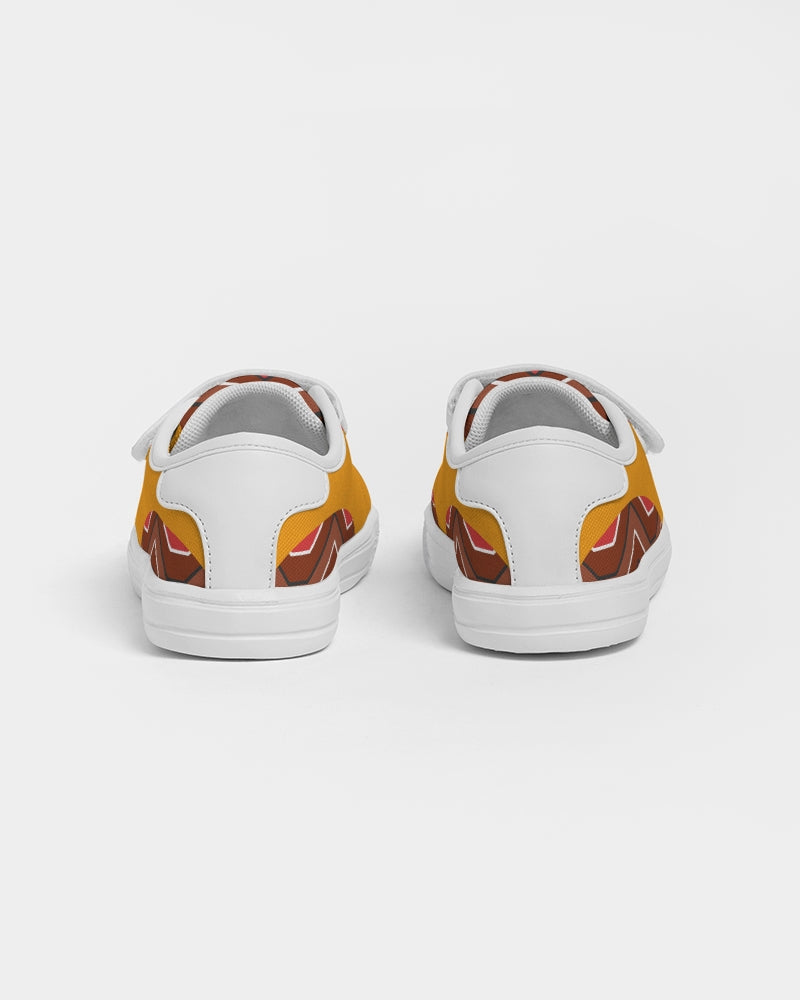 Malawian Urban Traditional Culture Kids Velcro Sneaker