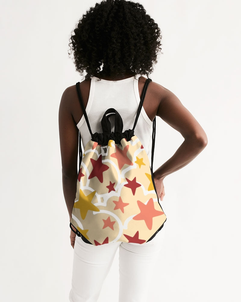 MxC Cloudy Stars Canvas Drawstring Bag