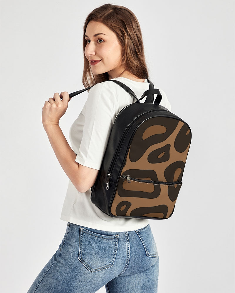 Brownies  Classic Faux Leather Backpack