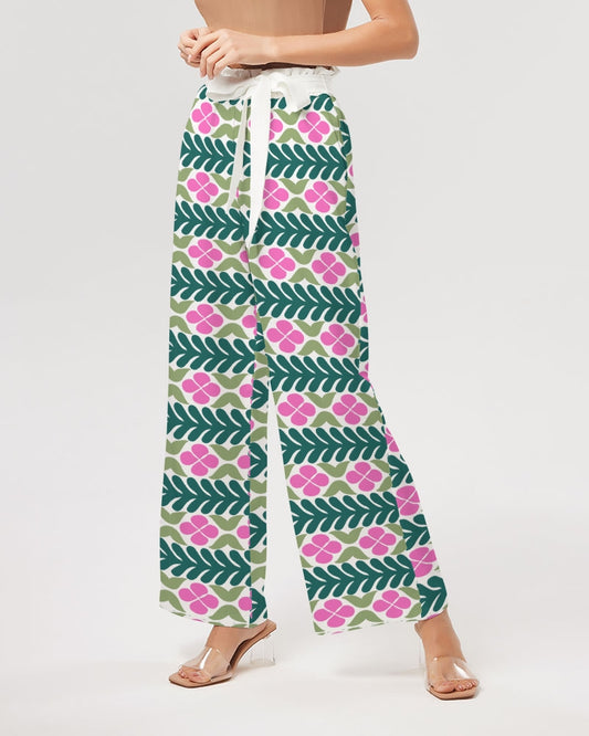 Purp Women's All-Over Print High-Rise Wide Leg Pants
