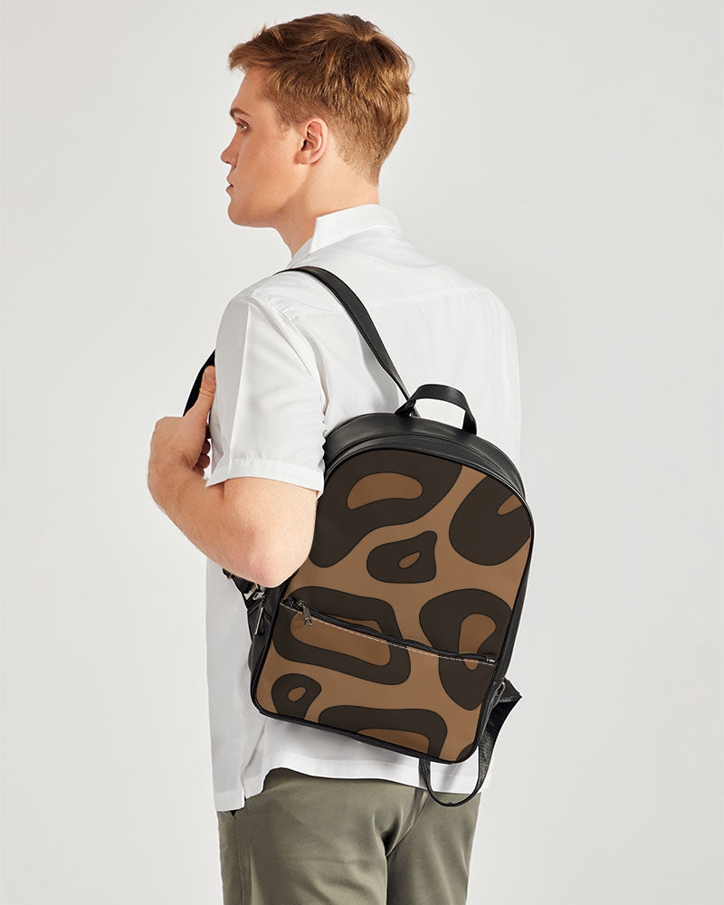 Brownies  Classic Faux Leather Backpack