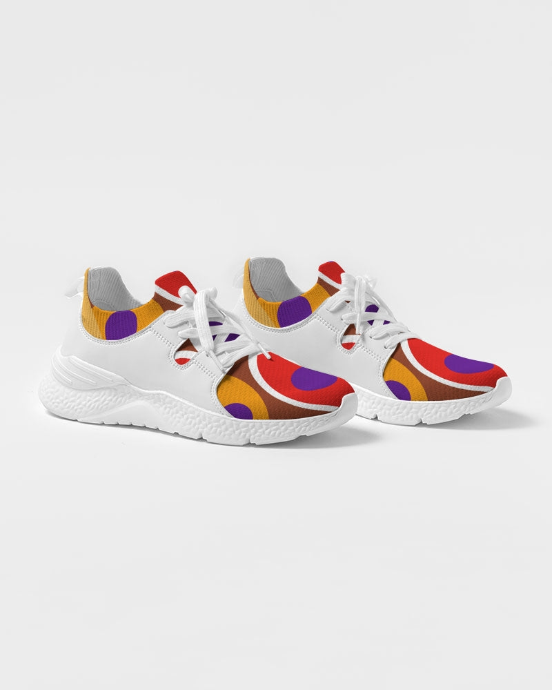 Malawian Urban Traditional Culture Women's Two-Tone Sneaker