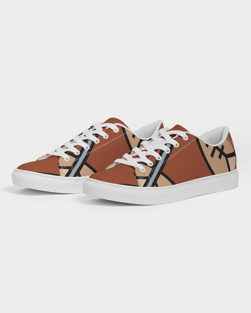 Malawian Urban Traditional Fashion Women's Faux-Leather Sneaker