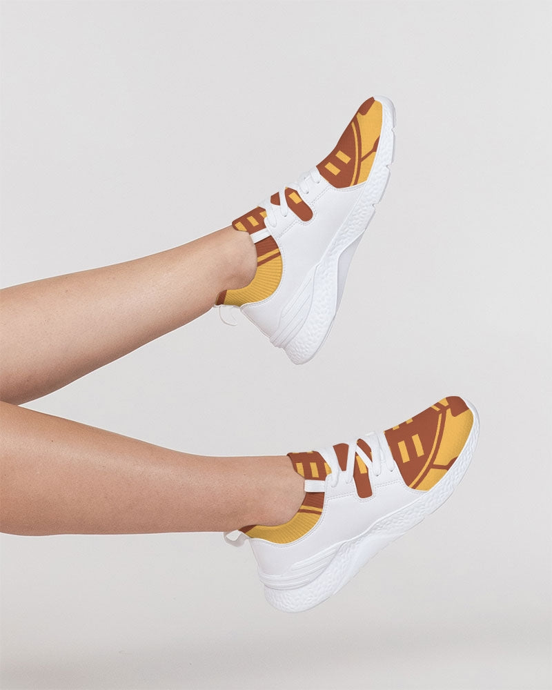 Malawian Urban Traditional Culture Women's Two-Tone Sneaker