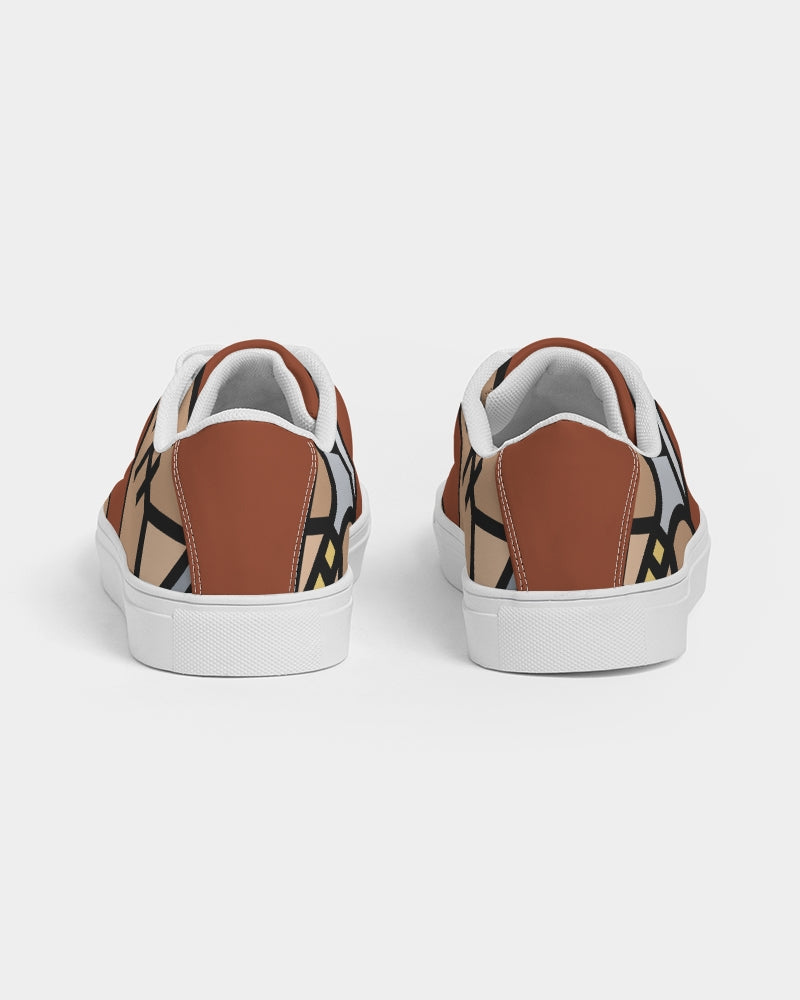 Malawian Urban Traditional Fashion Women's Faux-Leather Sneaker