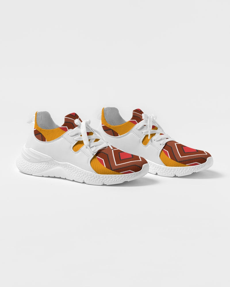 Malawian Urban Traditional Culture Women's Two-Tone Sneaker