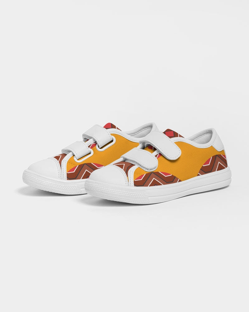 Malawian Urban Traditional Culture Kids Velcro Sneaker