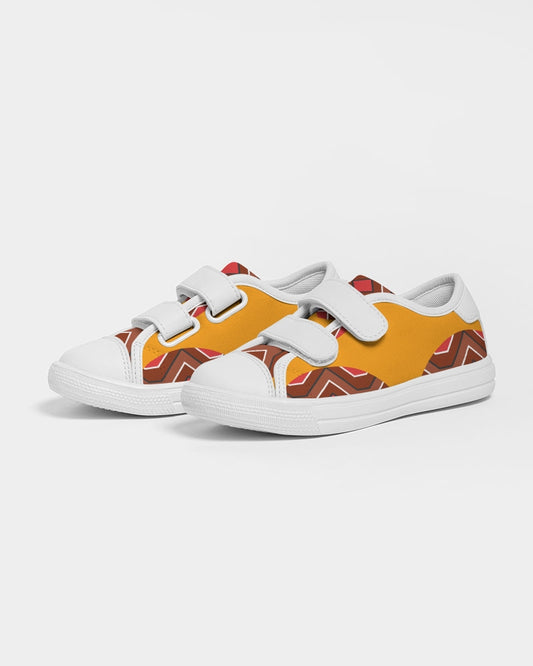 Malawian Urban Traditional Culture Kids Velcro Sneaker