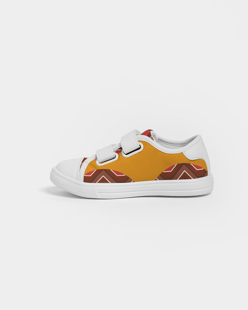 Malawian Urban Traditional Culture Kids Velcro Sneaker
