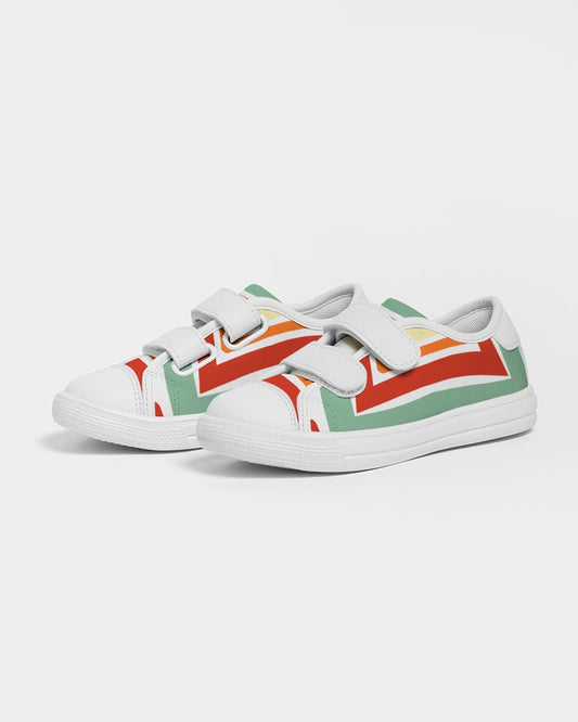 Malawian Urban Traditional Culture Kids Velcro Sneaker