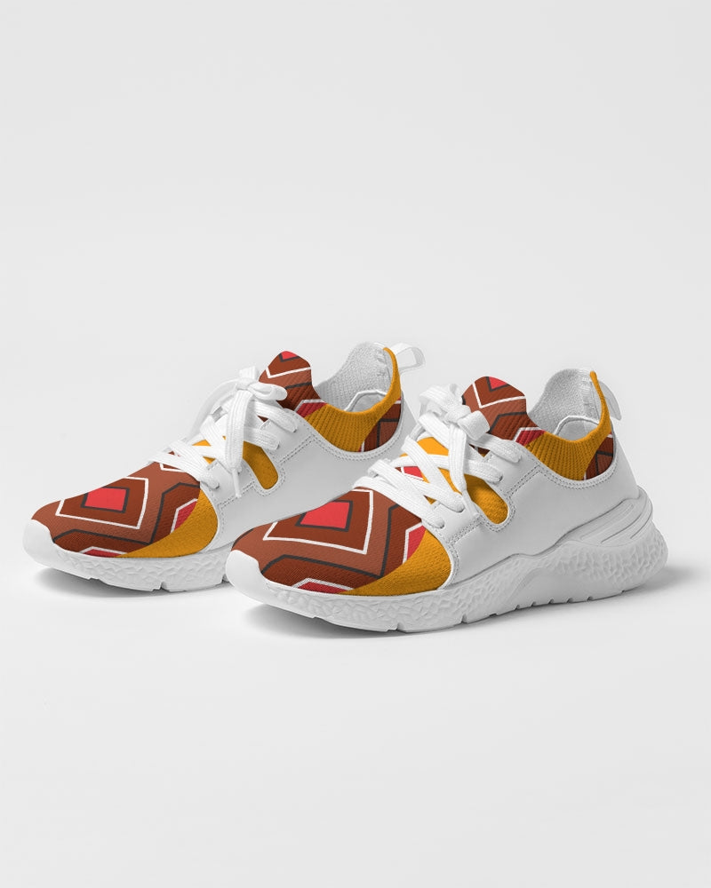 Malawian Urban Traditional Culture Women's Two-Tone Sneaker