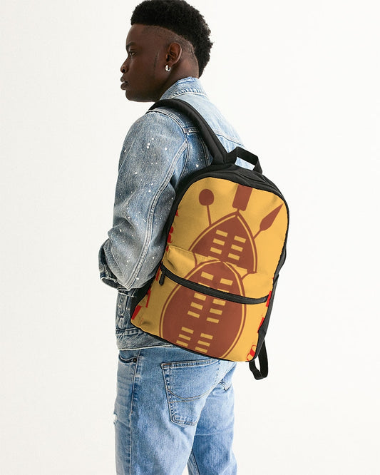 Malawian Urban Traditional Culture Small Canvas Backpack